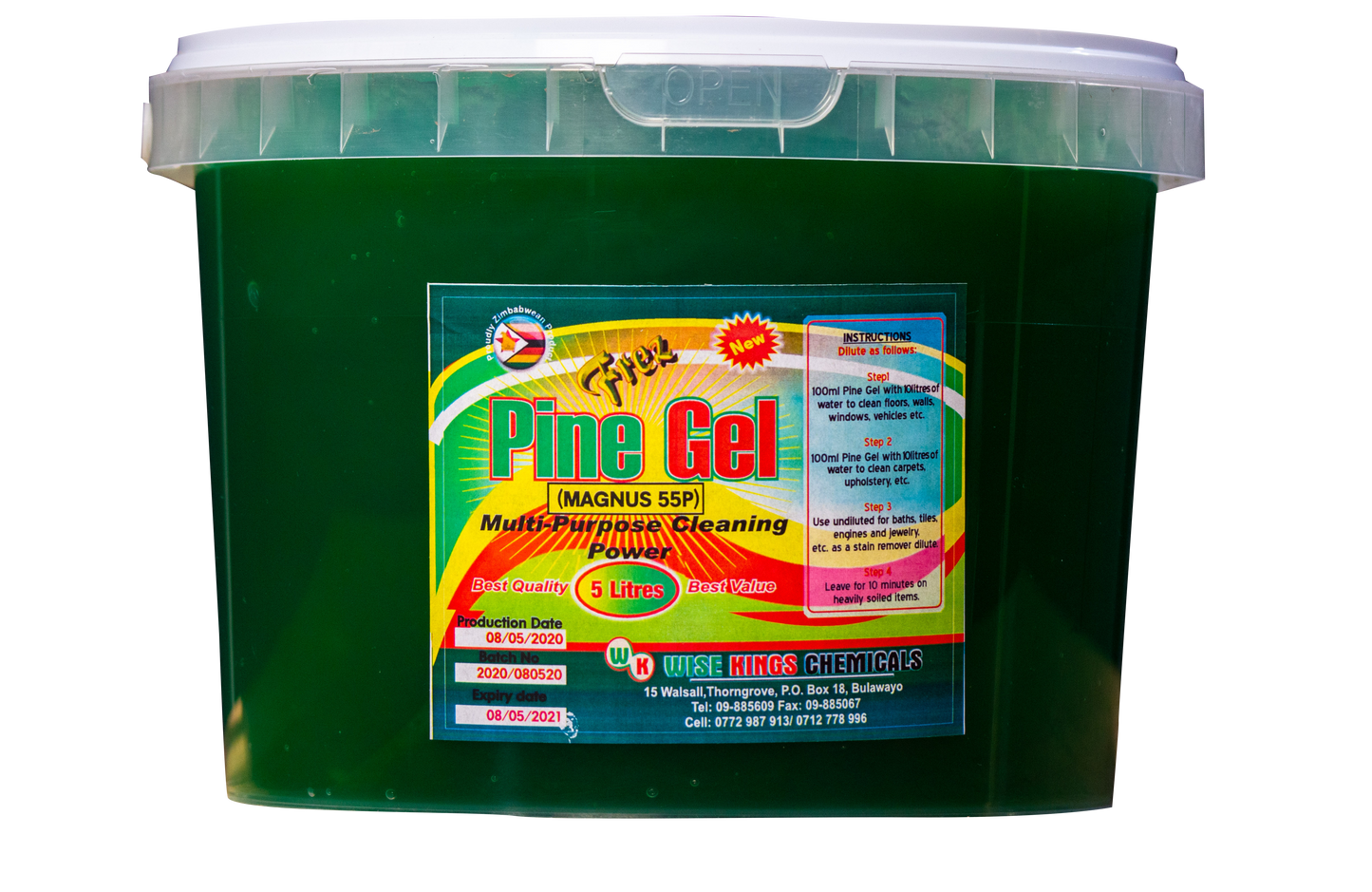 Pine gel